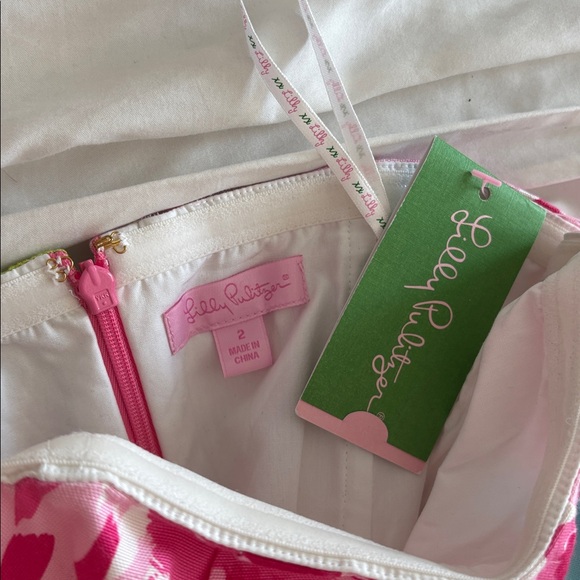 Lilly Pulitzer Strapless Dress in First Impression print 🌹 - Picture 5 of 7